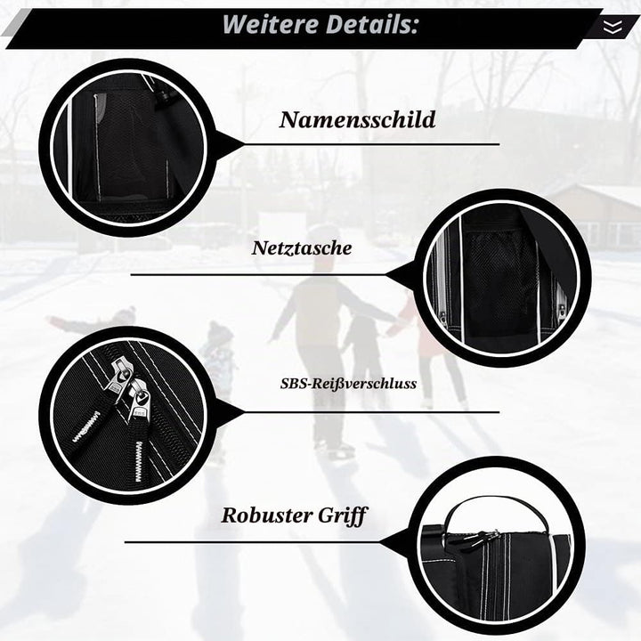 Inliner Tasche, Skischuhtasche Kinder, Rollschuhe Tasche, Tasche für Inliner, Eislauf Inliner Tasche