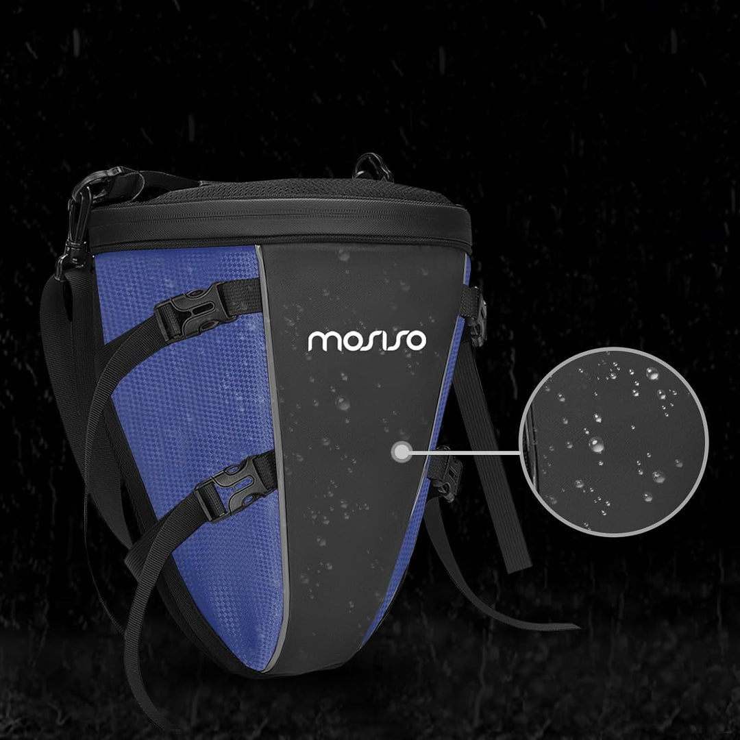MOSISO Motorrad Hecktasche Multifunktionale Wasserdichte Polyester Aufbewahrung Satteltasche, 10L Ou