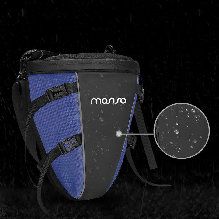 MOSISO Motorrad Hecktasche Multifunktionale Wasserdichte Polyester Aufbewahrung Satteltasche, 10L Ou
