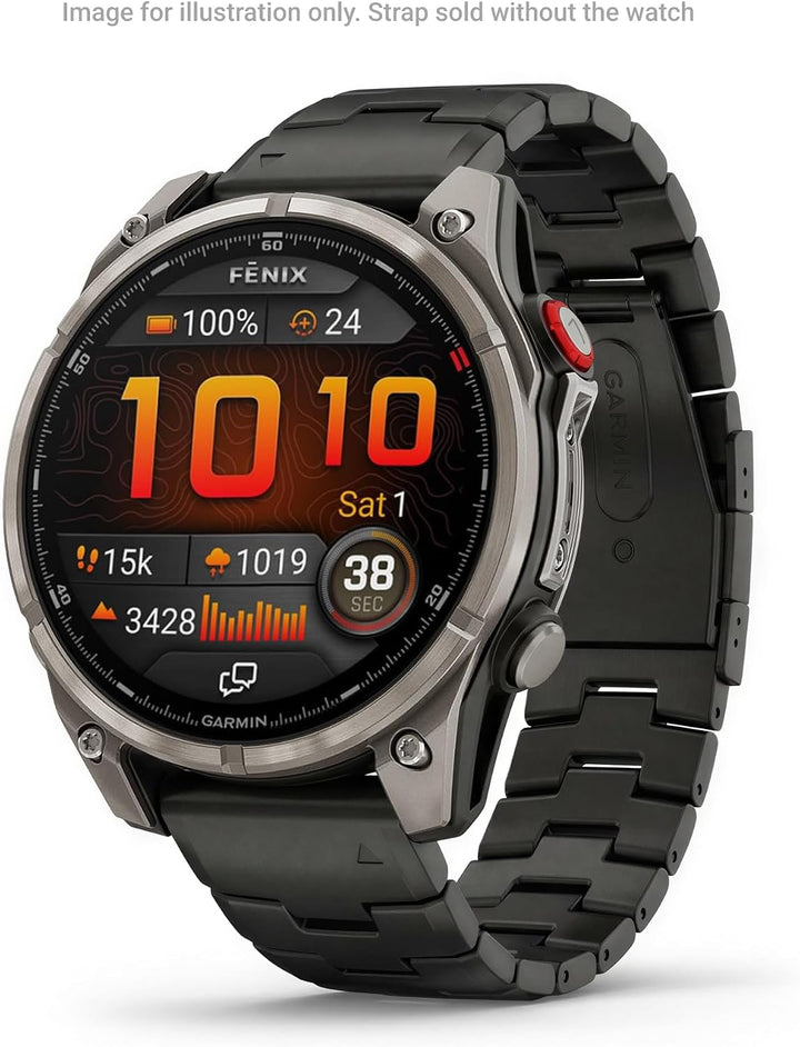 Garmin Quickfit Armband, Silikon, passend für Fenix, Epix, Instinct Serie, Forerunner 745/945/955, M