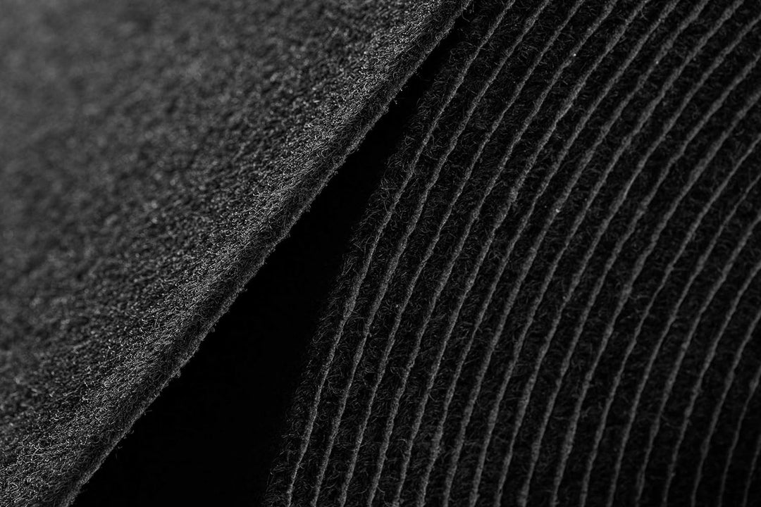 rugsx Teppichboden Auto Triumph 990 schwarz, Autoteppich zur Auskleidung, Fertigmass 110x200 cm 110x