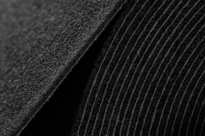 rugsx Teppichboden Auto Triumph 990 schwarz, Autoteppich zur Auskleidung, Fertigmass 110x200 cm 110x