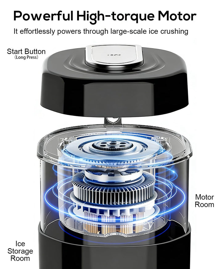 Slushy Maker Ice Shaver, ice crusher, slush-ijsmachine, Elektrische crushed ice maker is geschikt vo