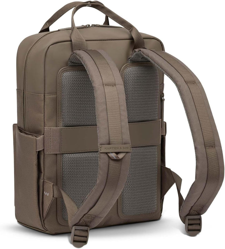 Kapten & Son Rucksack Freizeitrucksack mit Laptopfach Bergen Pro Backpack 15L Walnut hellbraun