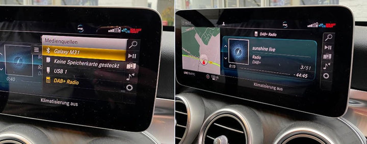 Dension DAB+U - DAB/DAB+ USB Empfänger für Autoradios mit Ipodsteuerung inkl. Antenne DBU3MPC_Set