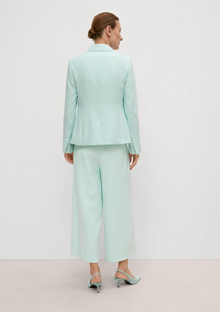 comma Damen Blazer 36 6003 Türkis, 36 6003 Türkis