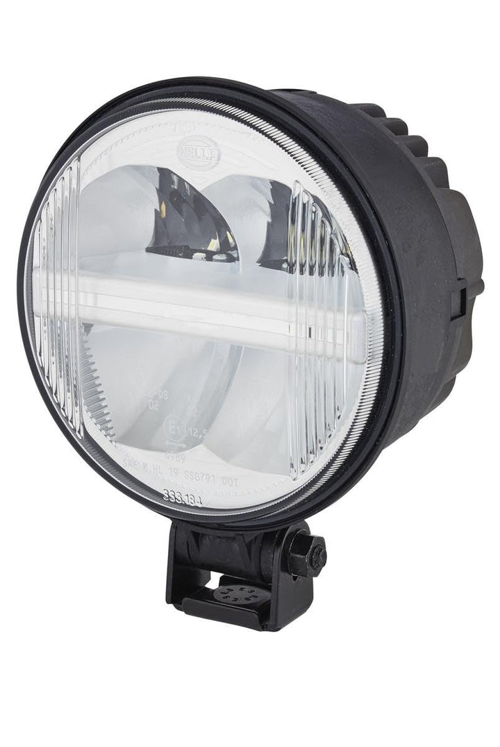 HELLA - LED-Hauptscheinwerfer - M133 - 12V - Anbau - glasklare Streuscheibe - Lichtscheibenfarbe: tr