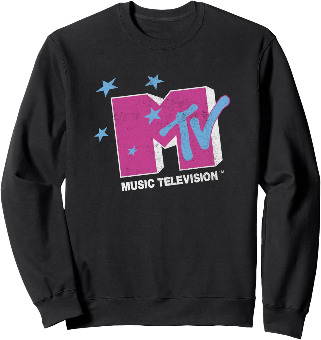 MTV Music Television Stars Logo Sweatshirt
