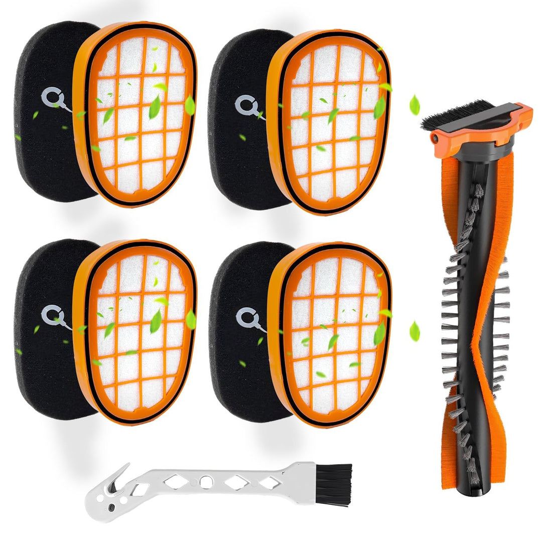 Philips Staubsauger Filter Set - HEPA + ABS Speedpro Max Ersatzteile für FC6812/6814/6822/6823/6827/
