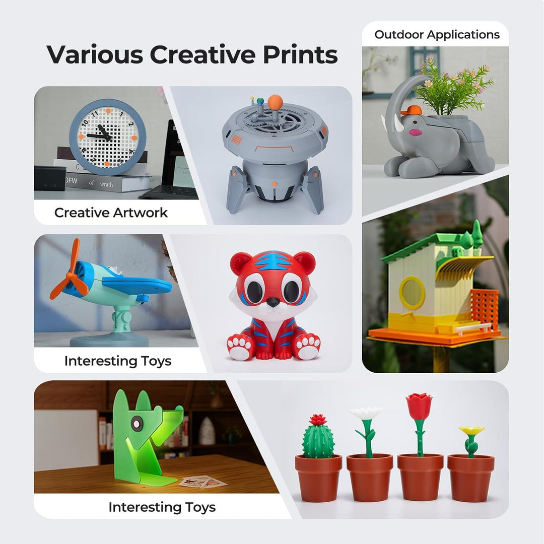 Creality PETG Filament 1,75mm, CR-PETG 3D Drucker Filament, hochwertiges 3D-Druckerfilament mit hohe