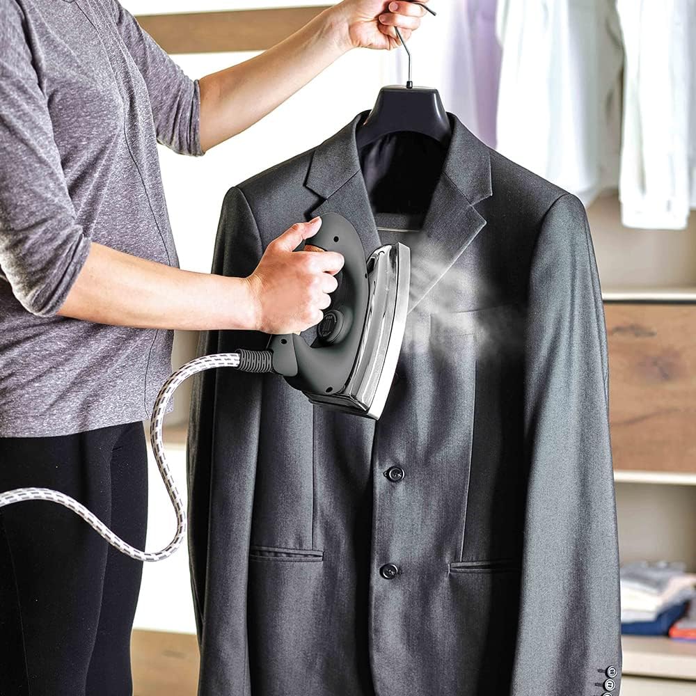 Polti Vaporella 505 Pro, Dampfbügelstation mit Heizkessel, Sicherheitsverschluss, 3.5 Bar, Weiss/Gra