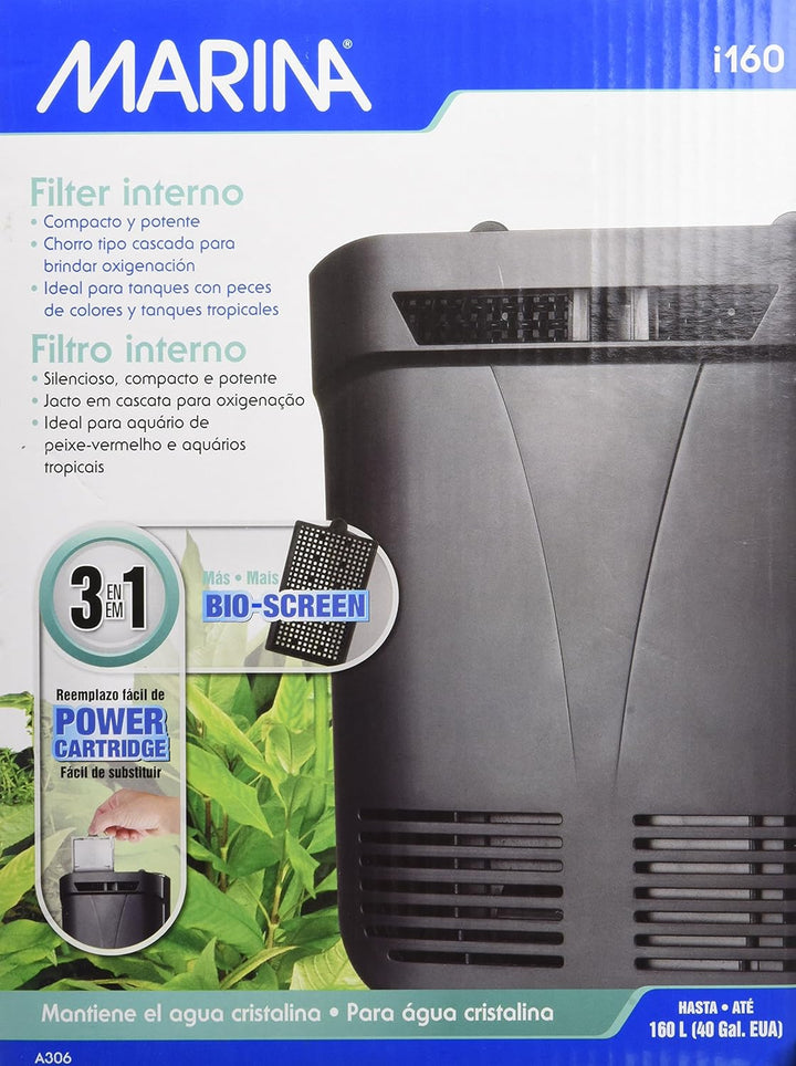 Marina i160 Filter Tauchpumpe für Aquarium 160 L Innenfilter i160, Innenfilter i160
