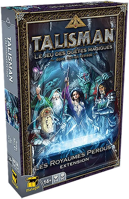 Set Talisman 2 Erweiterungen in französischer Sprache "La Source Sacrée" + "Die verlorenen Reiche" +