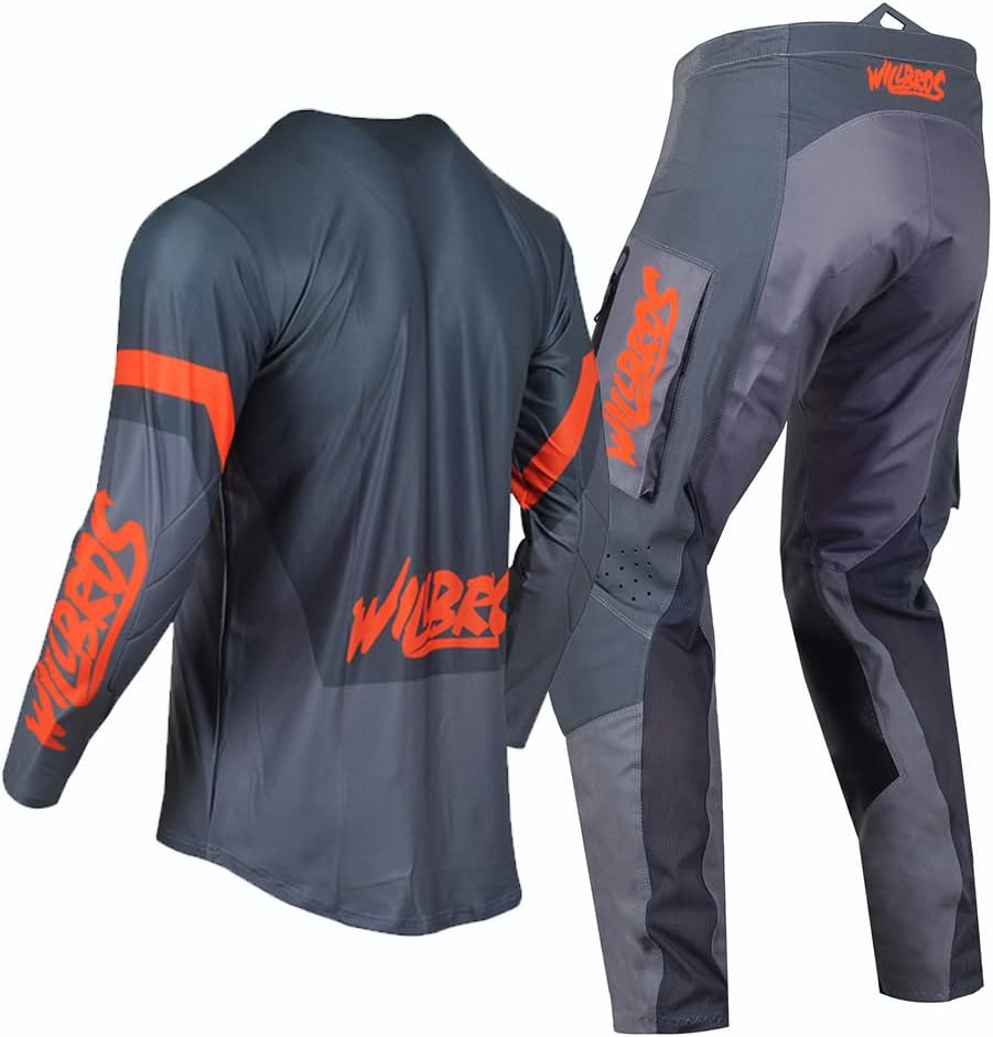 Willbros Motocross Jersey Hose Combo Männer Frauen Dreckiges Fahrrad MX Ausrüstungsset Offroad mit R