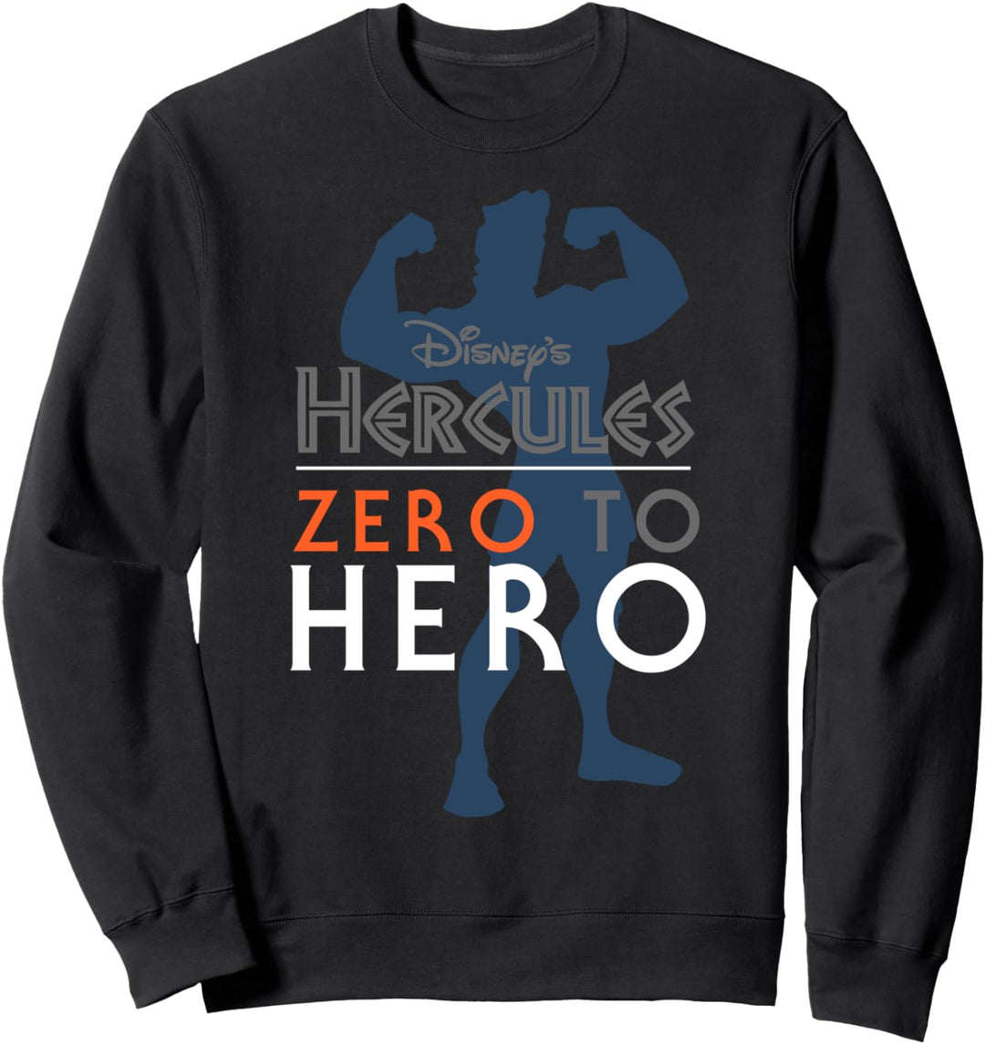 Disney Hercules Zero To Hero Silhouette Sweatshirt