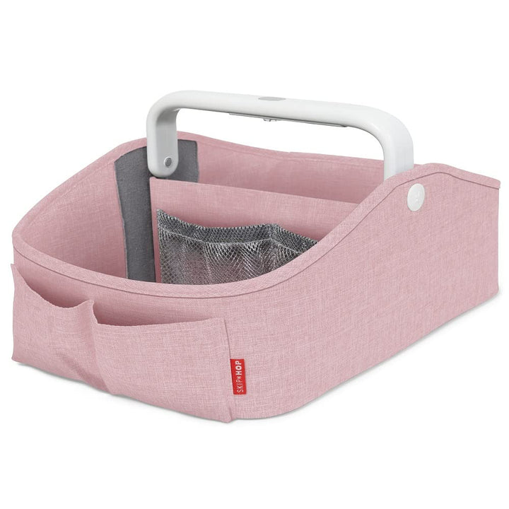 Skip Hop Windeltasche mit Touch-Sensor, Nachtlicht, Kinderzimmer-Stil, Pink Heather