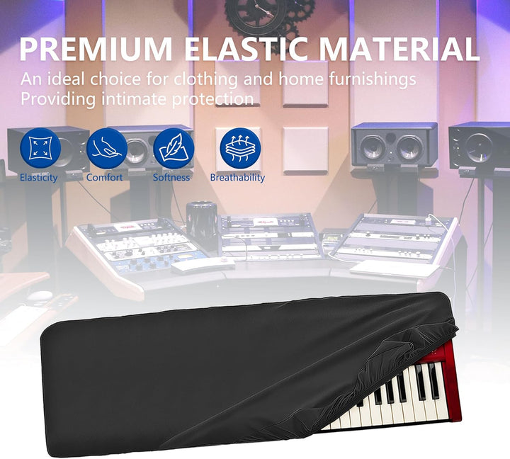 Staubschutz für Klaviertastatur mit 73 Tasten, kompatibel mit Nord Piano 6 73, Electro 6 HP, Piano 5