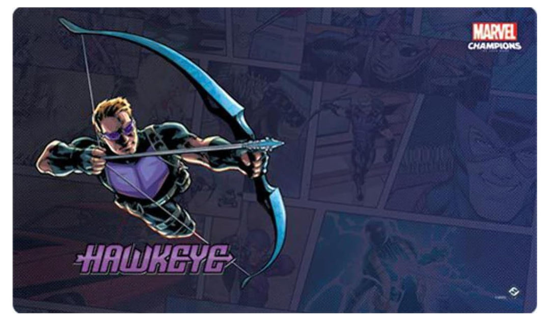 Fantasy Flight Games - Marvel Champions: Game Mat: Hawkeye - Card Game 5. Game Mat Spielmatte: Hawke
