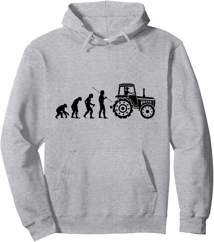 Traktor Landwirt Evolution Geschenk Agrar Bauernhof Stall Pullover Hoodie