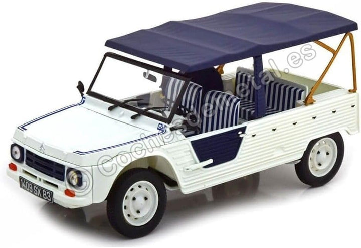 Norev 181516 Miniaturauto aus der Sammlung, Creme/Blau, 1/18e