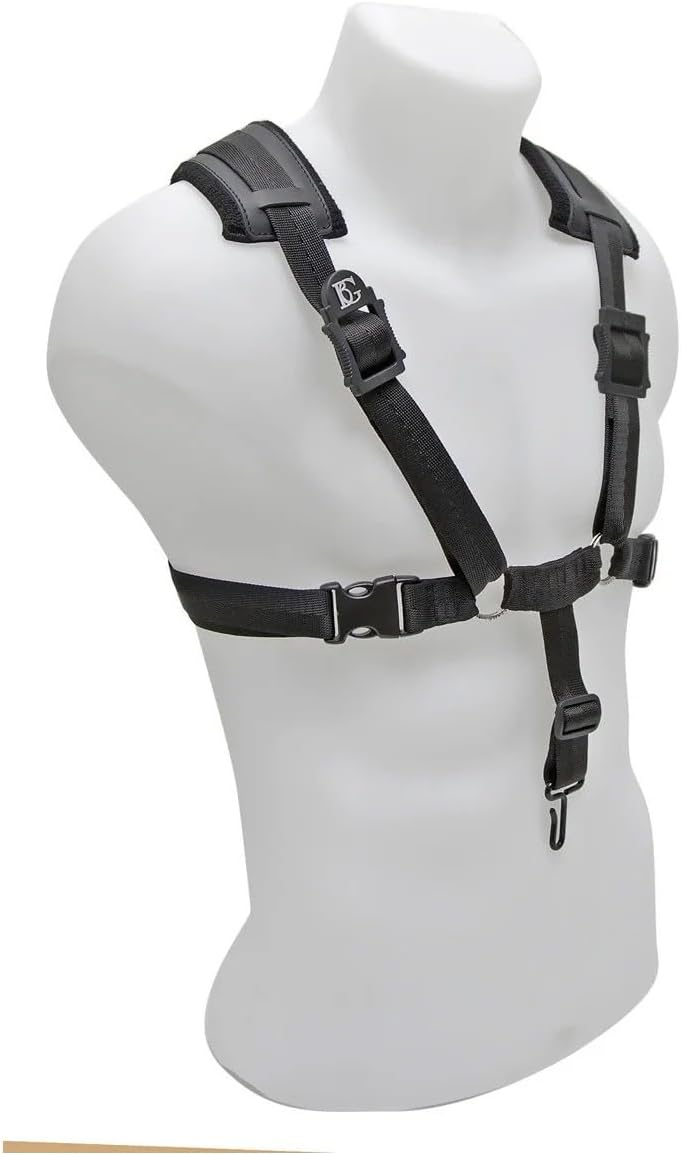 BG CC80 - Komfort Schultergurt für Bassklarinette Bassklarinette Comfort Single, Bassklarinette Comf