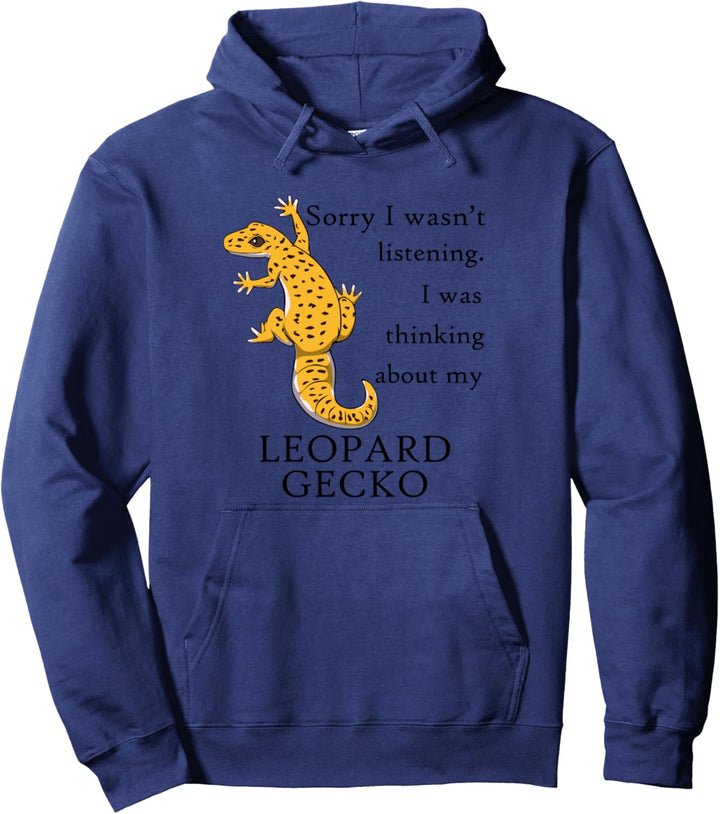 Mein Leopardgecko Witziger Gecko Eidechse Pullover Hoodie