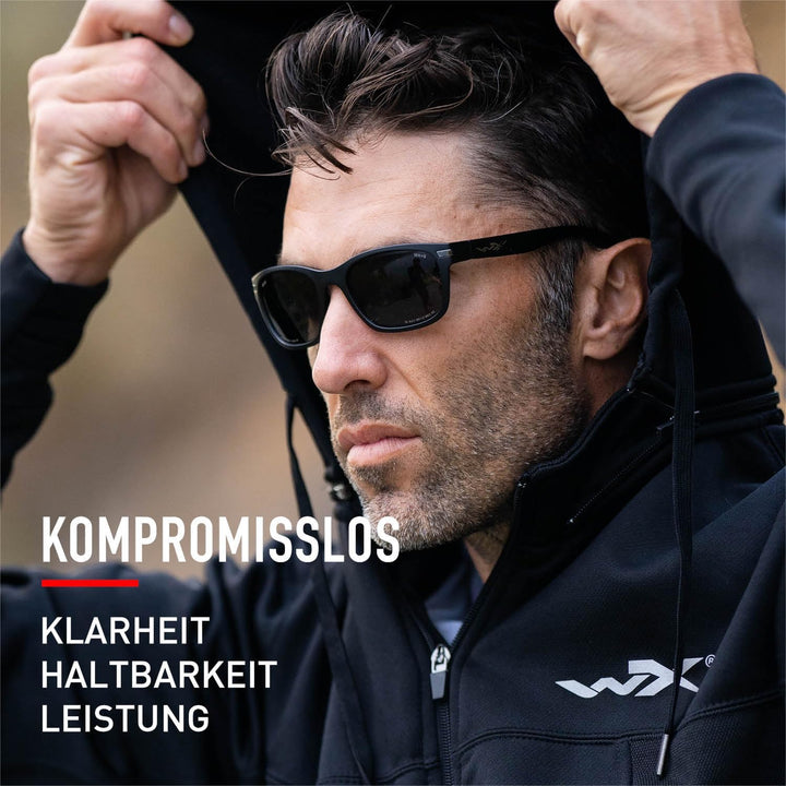 Wiley X │ WX Helix | Sonnenbrille Herren Sonnenbrille Damen │ Polarisiert │ Sport Outdoor Fahrradbri
