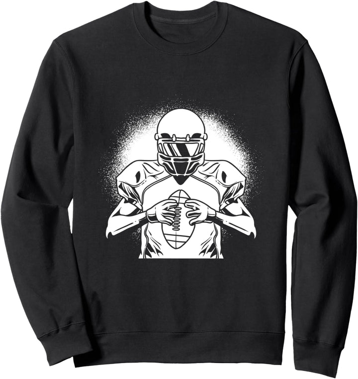 American Football Spieler Sport Athlet Sweatshirt
