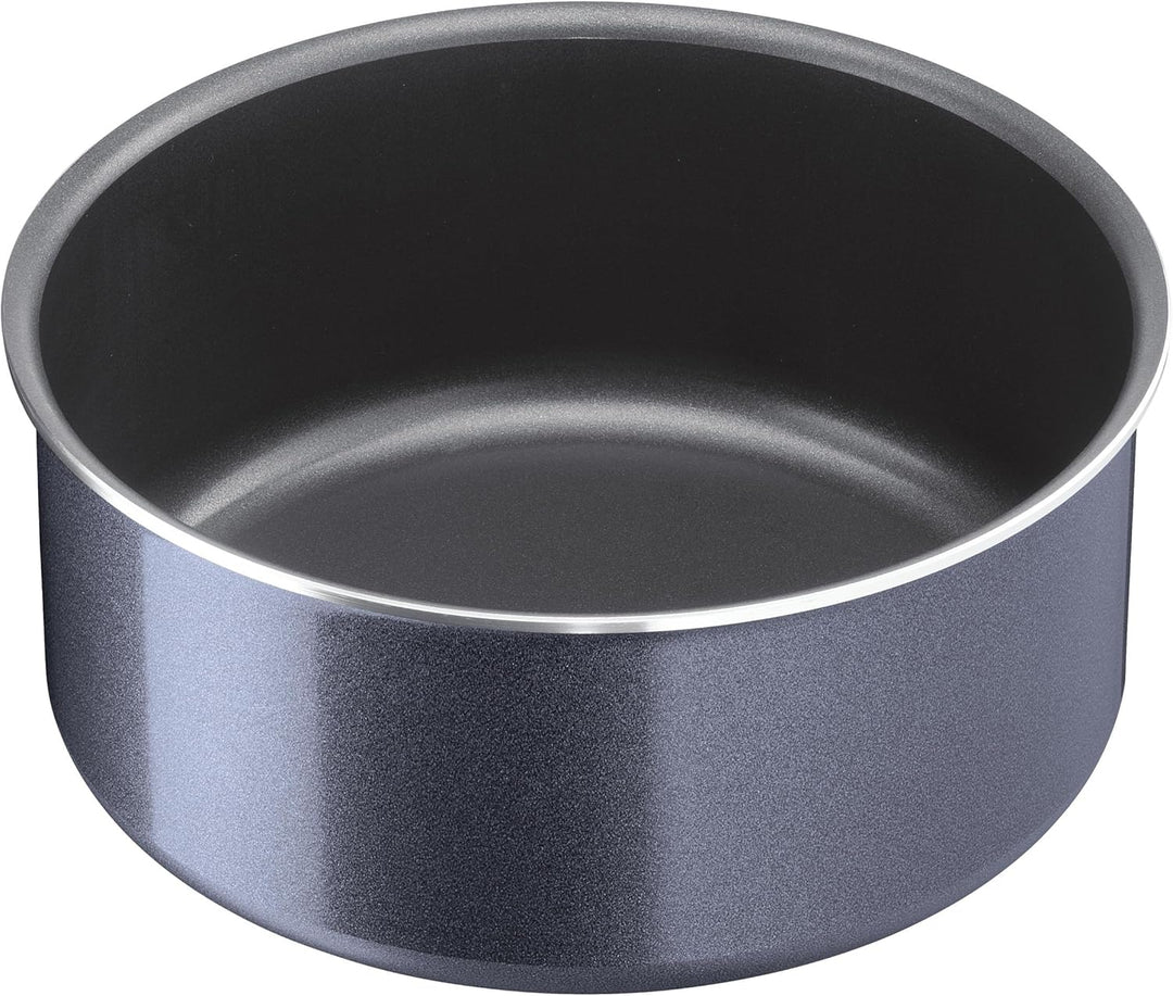 Tefal Kasserollen-Set 4 TLG., Grau/Blau, 16, 18 and 20 cm Kasserollen-Set 4 tlg. (16, 18, 20 cm + Gr