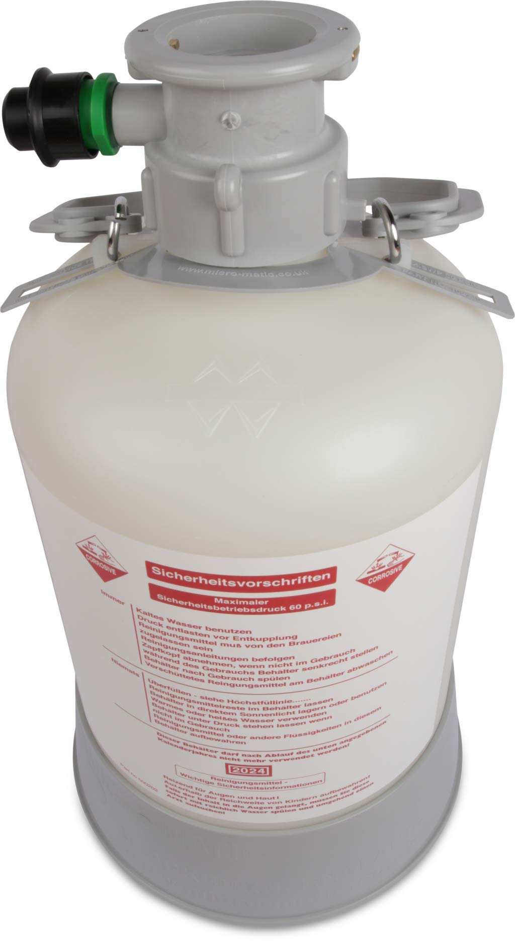 Reinigungsbehälter 5l mit Korb Fitting Typ S