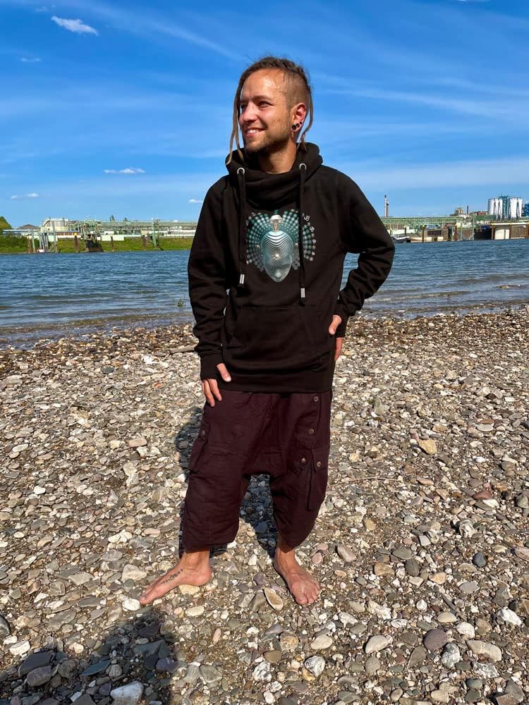 Om Bell Goa Hoodie schwarz (S), S