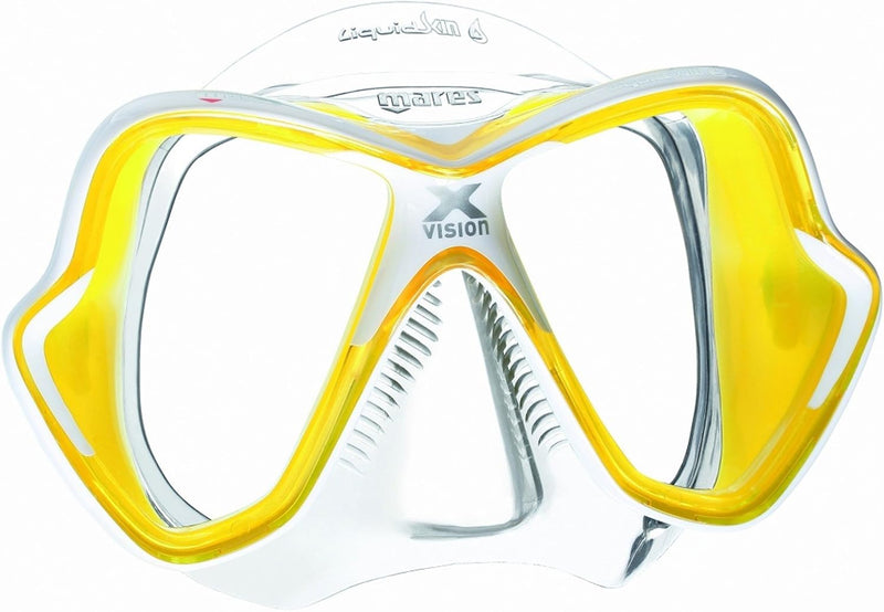 Mares X-Vision Ultra LS Two Window Mask - Yellow/Black