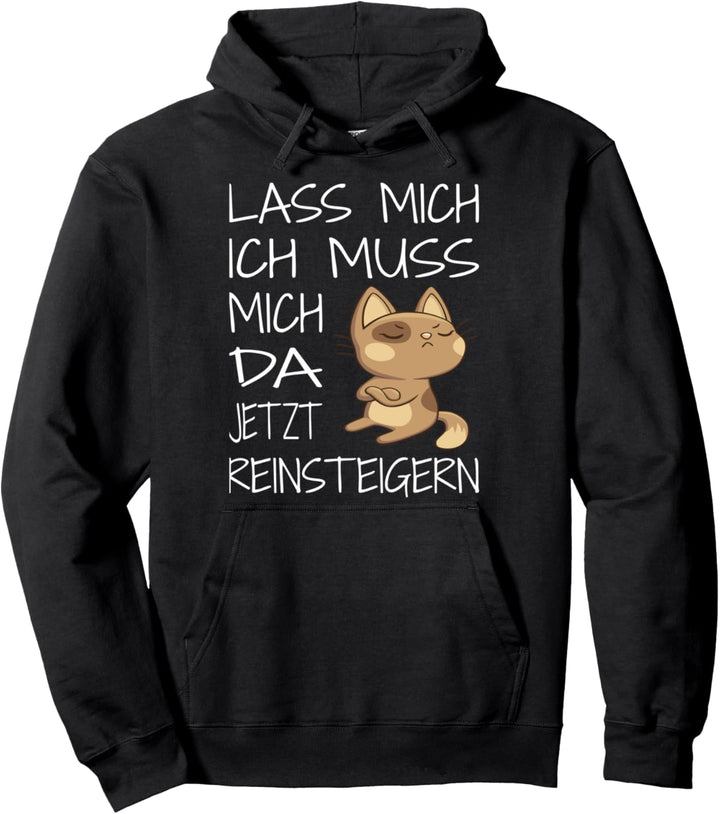 Lass Mich Ich Muss Mich Da Jetzt Reinsteigern I Damen Pullover Hoodie