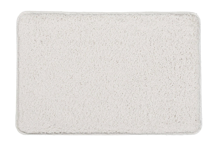 Kleine Wolke Trend Badteppich, Polyester, Weiss, 1 cm cm 60 x 90 cm Weiss, 60 x 90 cm Weiss