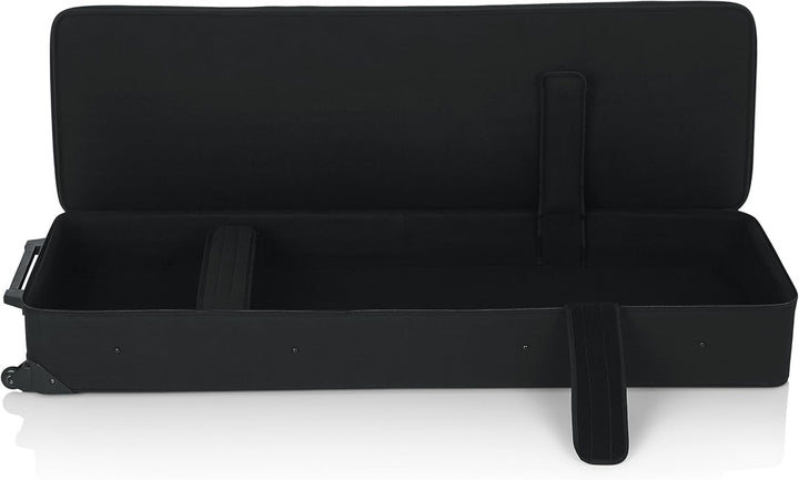 Gator Cases Leichtgewichtige Keyboardtasche mit Rollen für 88-Tasten Keyboards und elektrische Klavi