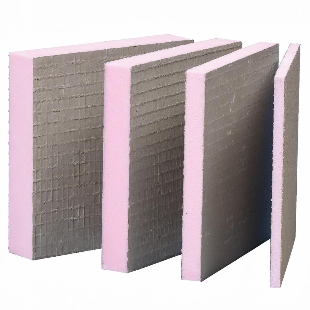 doitBau Bauplatte XPS 50 mm – 5 Stück (3,6 m²) – 60 × 120 cm – Hartschaum Dämmplatte – druckfest &amp; w