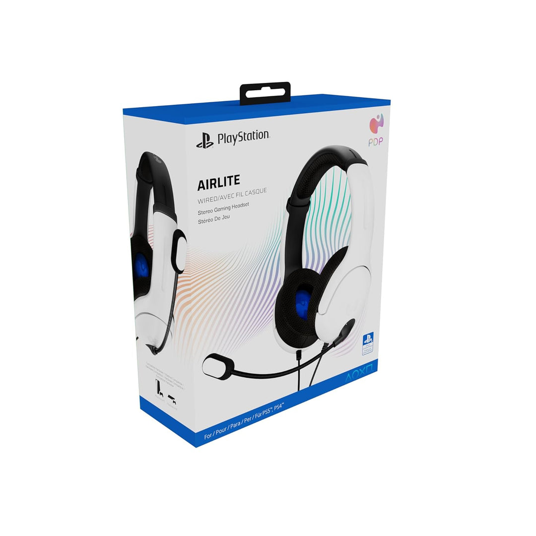 PDP Gaming LVL40 Stereo Kopfhörer mit Mic für PlayStation, PS4, PS5 - PC, iPad, Mac, Laptop Compatib