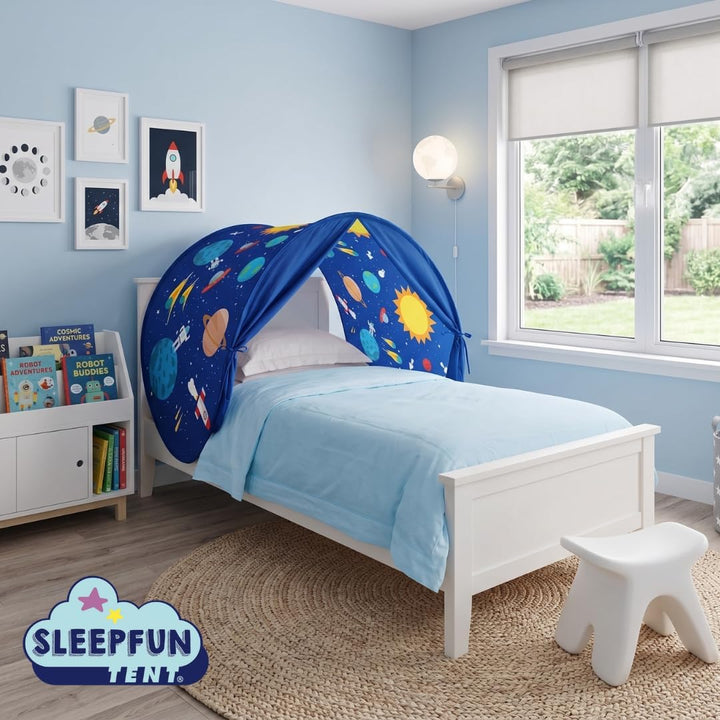 BEST DIRECT – STARLYF SleepFun Tent (Original TV): Pop-up-Bettzelt und Spielhaus für Kinder (Mädchen