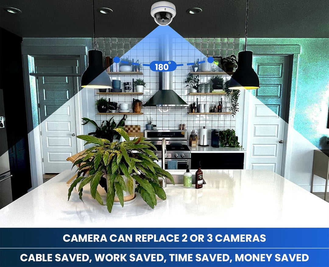 HD 1080P 1920TVL weitwinkel Kamera 180 Grad analoge überwachungskamera CCTV Dome CVI, TVI, AHD, 960H