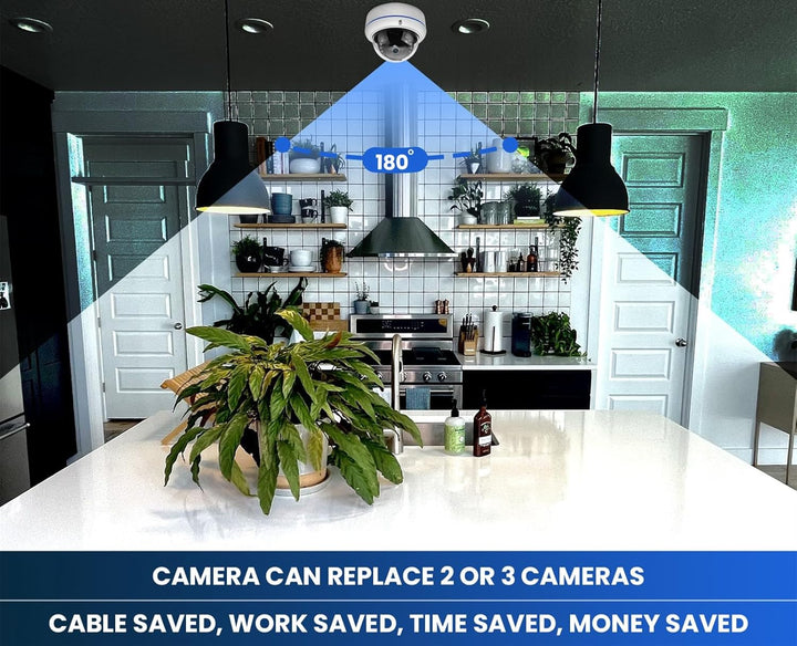 HD 1080P 1920TVL weitwinkel Kamera 180 Grad analoge überwachungskamera CCTV Dome CVI, TVI, AHD, 960H
