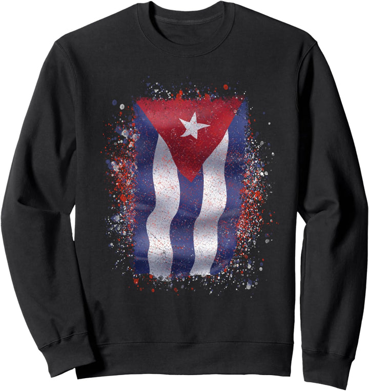 Cuba Kuba Flagge Sweatshirt