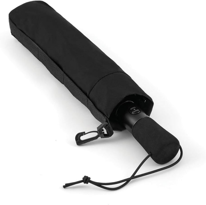 ShedRain WindPro Jumbo-Regenschirm mit automatischem Öffnen und Schliessen, schwarz (Schwarz) - 1770