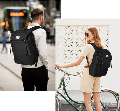 YAMTION Grosse Kapazität Rucksack Damen Herren mit 17 Zoll Laptopfach, Schule Teenager Jungen Mädche