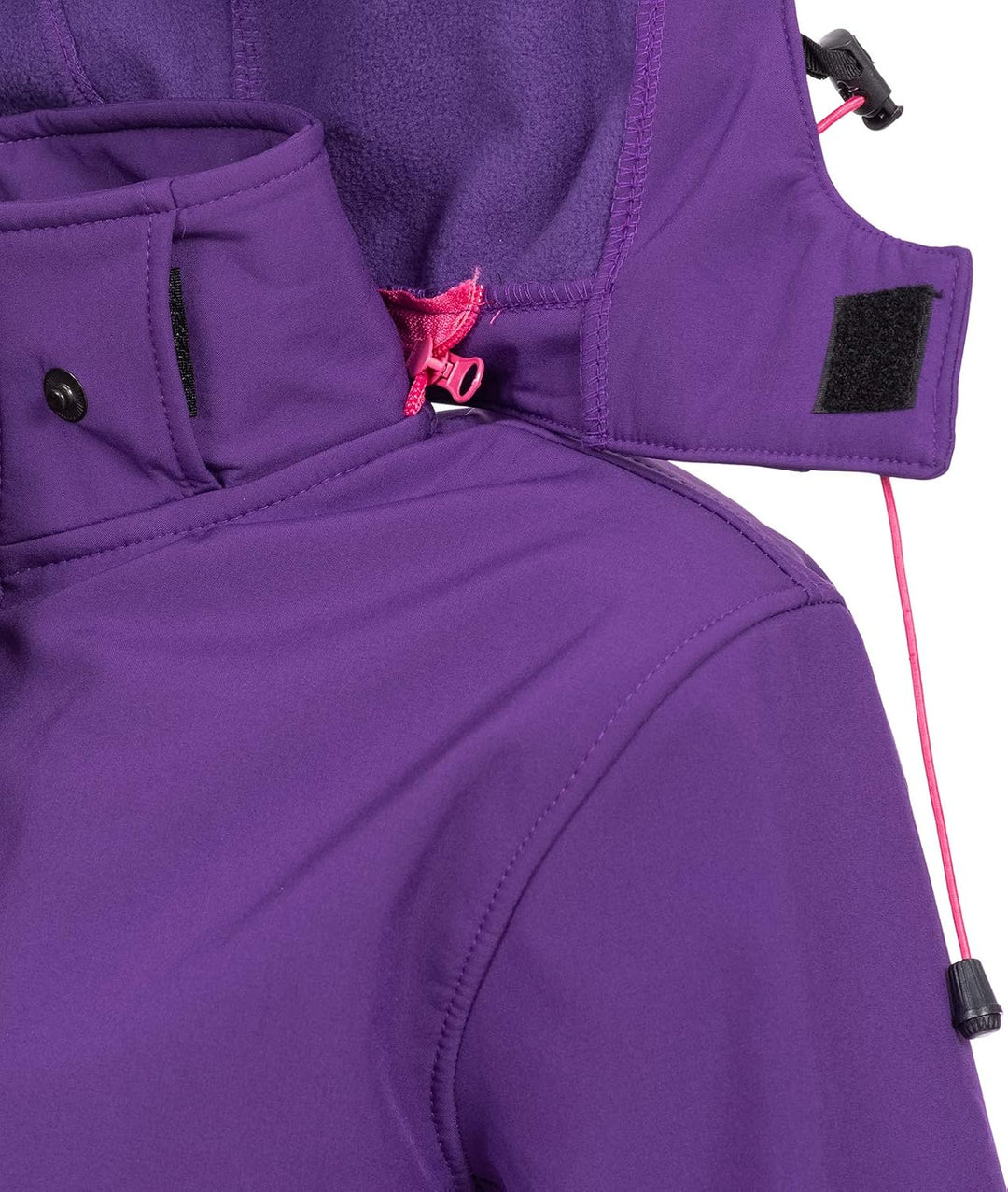 Rock Creek Damen Softshell Jacke Mantel Outdoor-Mantel D-423 XS Violett, XS Violett