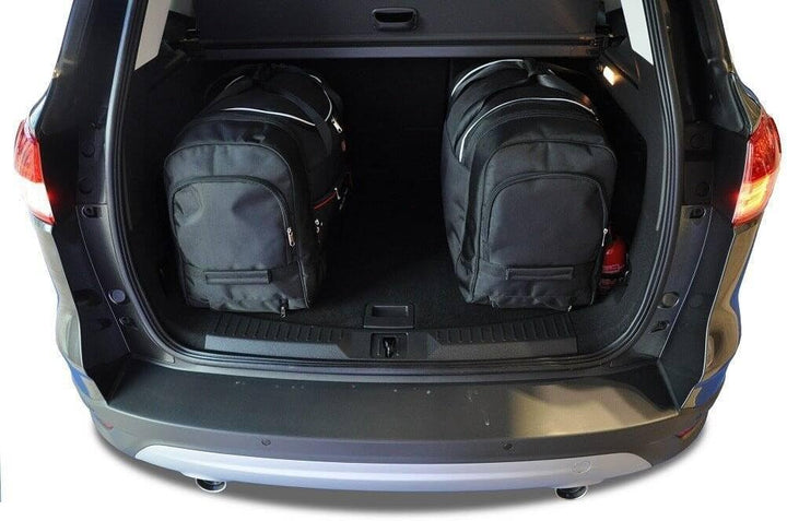 KJUST Dedizierte Kofferraumtaschen 4 stk kompatibel mit FORD KUGA II 2012-2019