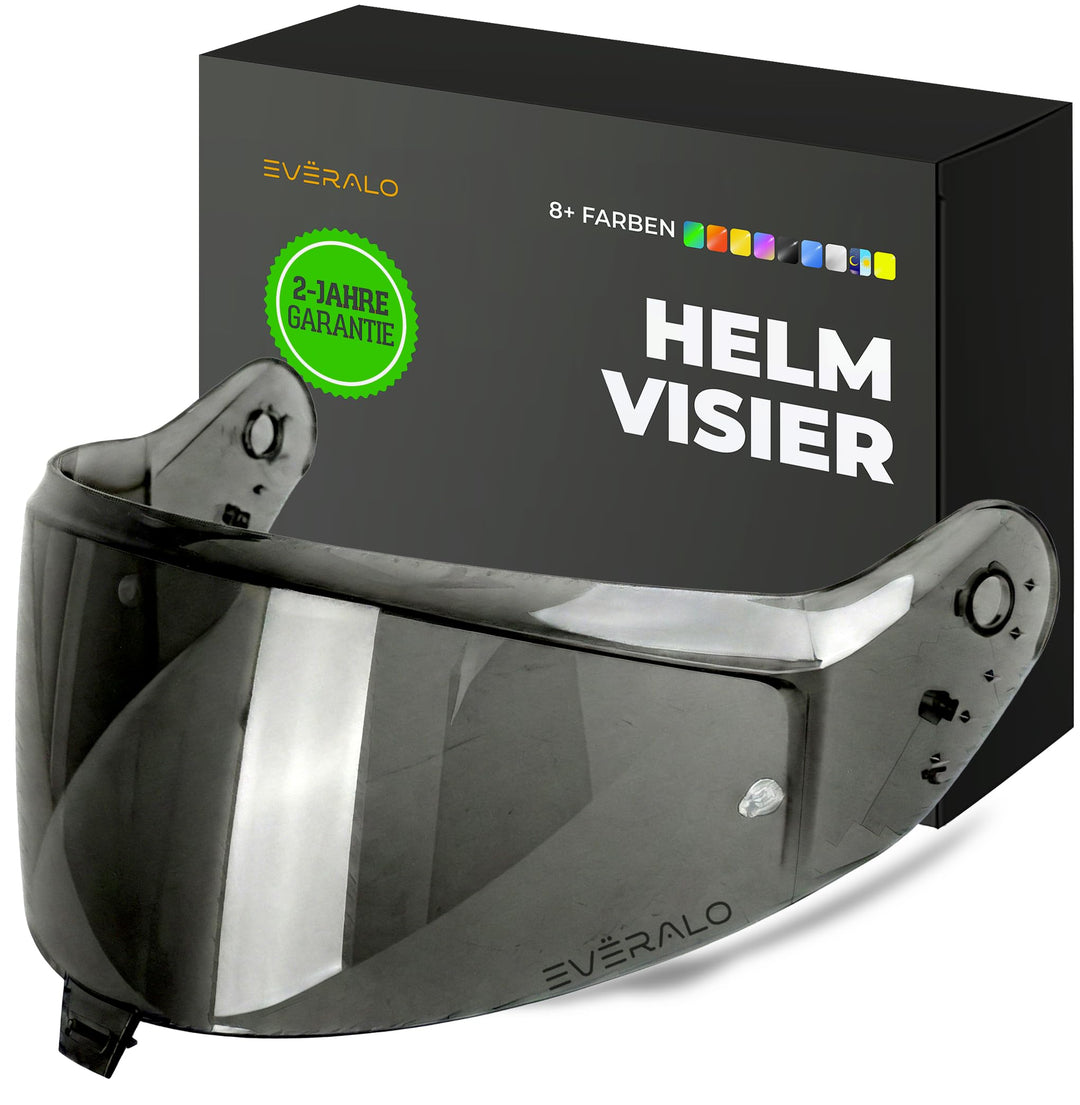 kompatibel mit Visier Shark Skwall i3 - DSkwall 3 - Ridill 2 - Skwal Cup - VZ400 (Light Schwarz) | E