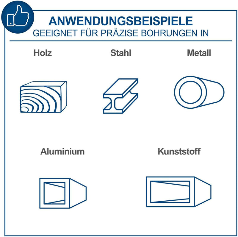 Scheppach Profi-Säulenbohrmaschine DP19Vario Tischbohrmaschine | Variable Drehzahl | Bohrfutterspann