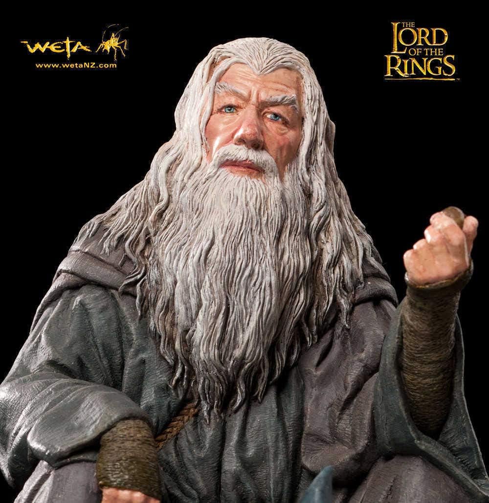WETA Herr der Ringe Statue Gandalf, Mehrfarbig