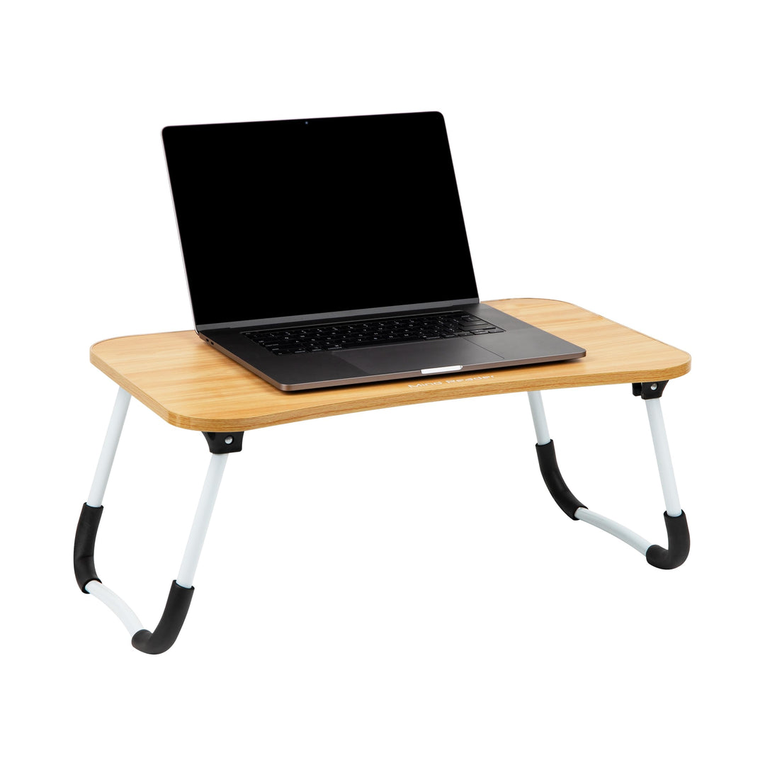 Mind Reader Woodland Collection, Portable Laptop Desk/Breakfast Table, Collapsible, Portable, Foldin