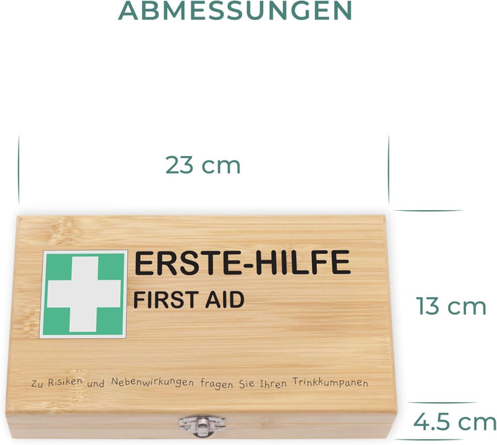 LAUBLUST Weinöffner Set als Geschenk - 5er Weinzubehörset als Sommelier Set - Erste Hilfe | Wein Zub